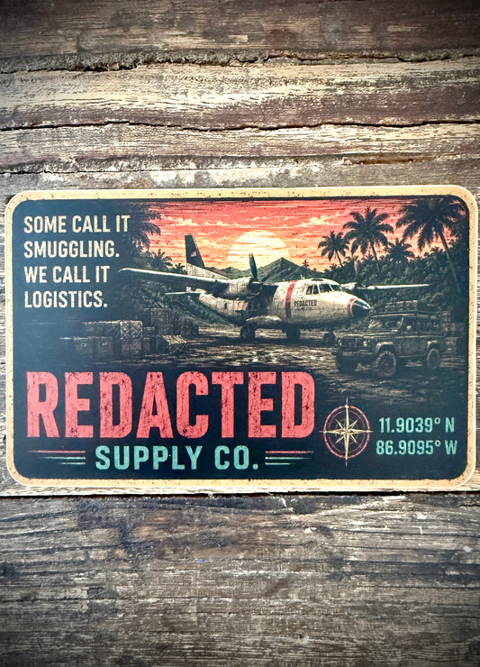 Some Call It Smuggling. We Call It Logistics. | 4” Premium Die-Cut Vinyl Sticker