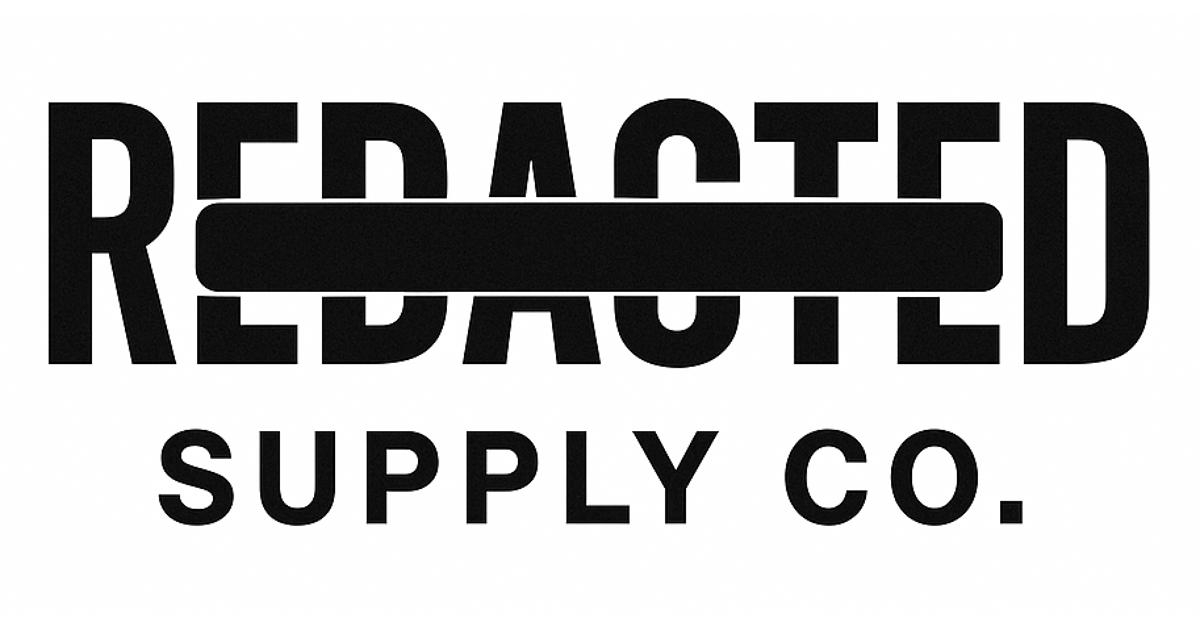 Redacted Rnd Logo Redacted Supply Co.